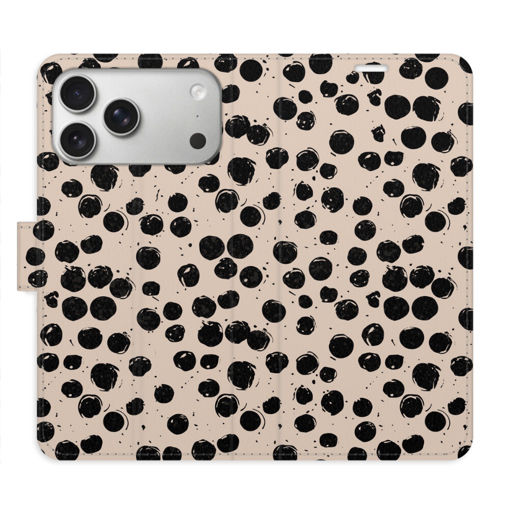 Flipové puzdro iSaprio - Dotted 02 - iPhone 17 Pro Max