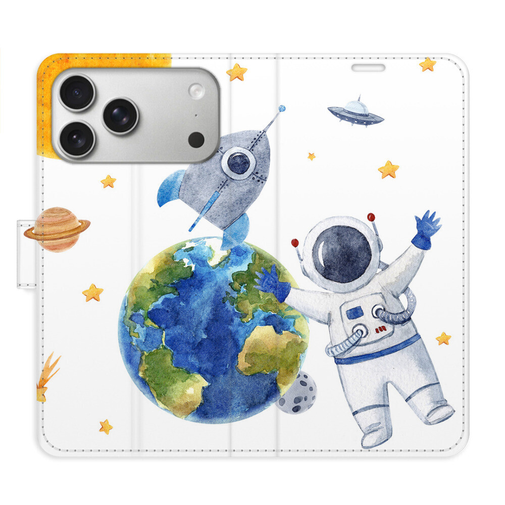 Flipové puzdro iSaprio - Space 06 - iPhone 17 Pro Max