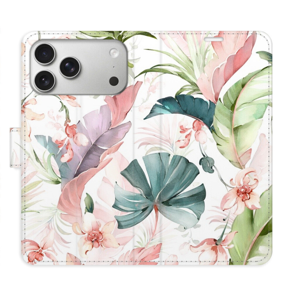 Flipové puzdro iSaprio - Flower Pattern 07 - iPhone 17 Pro Max