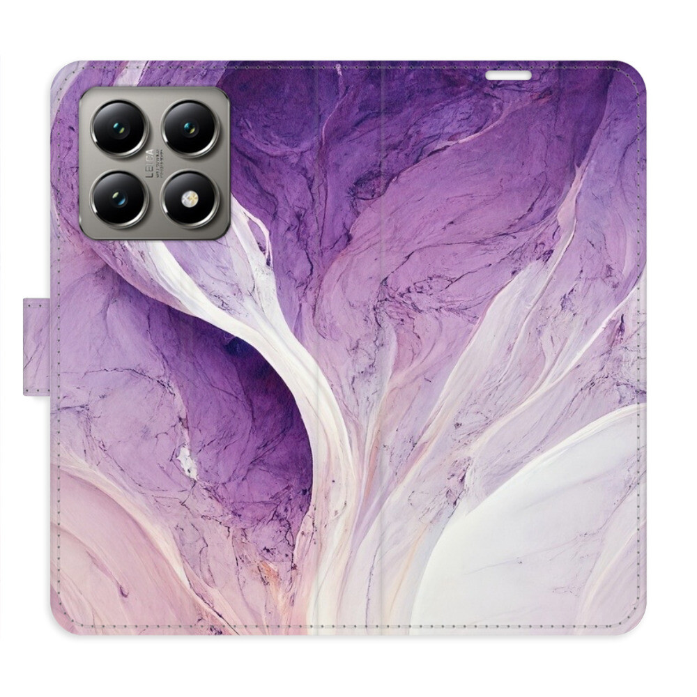 Flipové puzdro iSaprio - Purple Paint - Xiaomi 14T