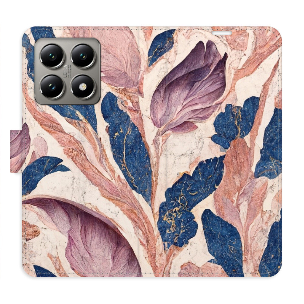 Flipové puzdro iSaprio - Old Leaves 02 - Xiaomi 14T