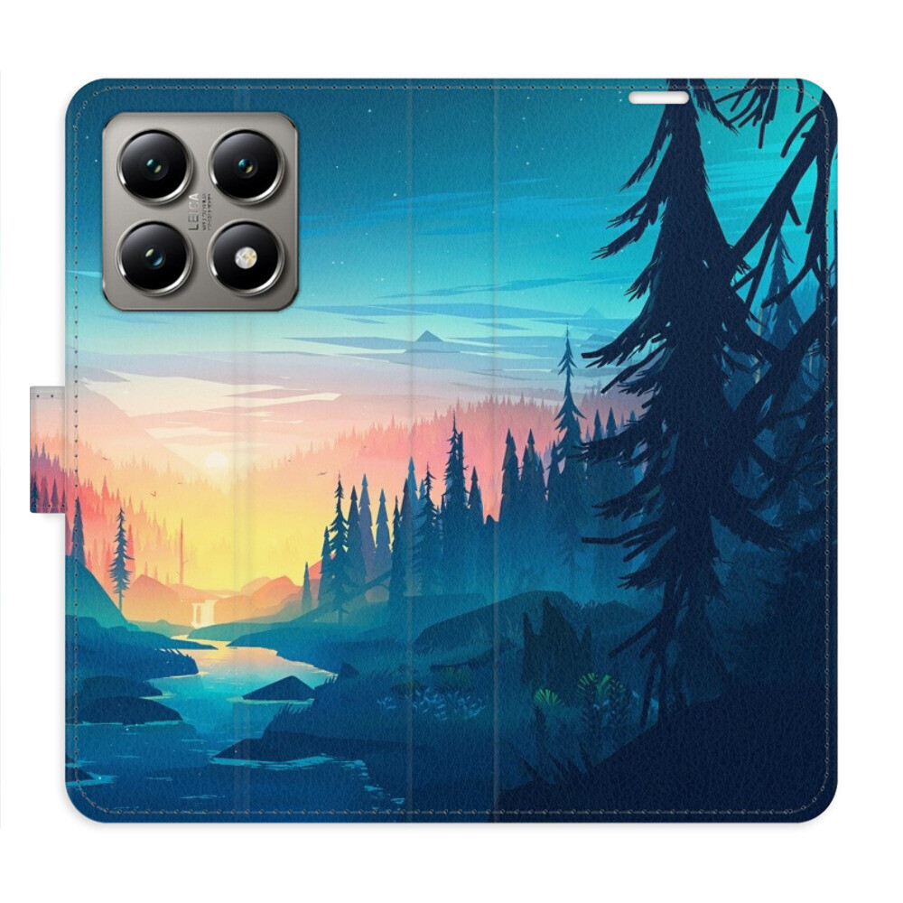 Flipové puzdro iSaprio - Magical Landscape - Xiaomi 14T