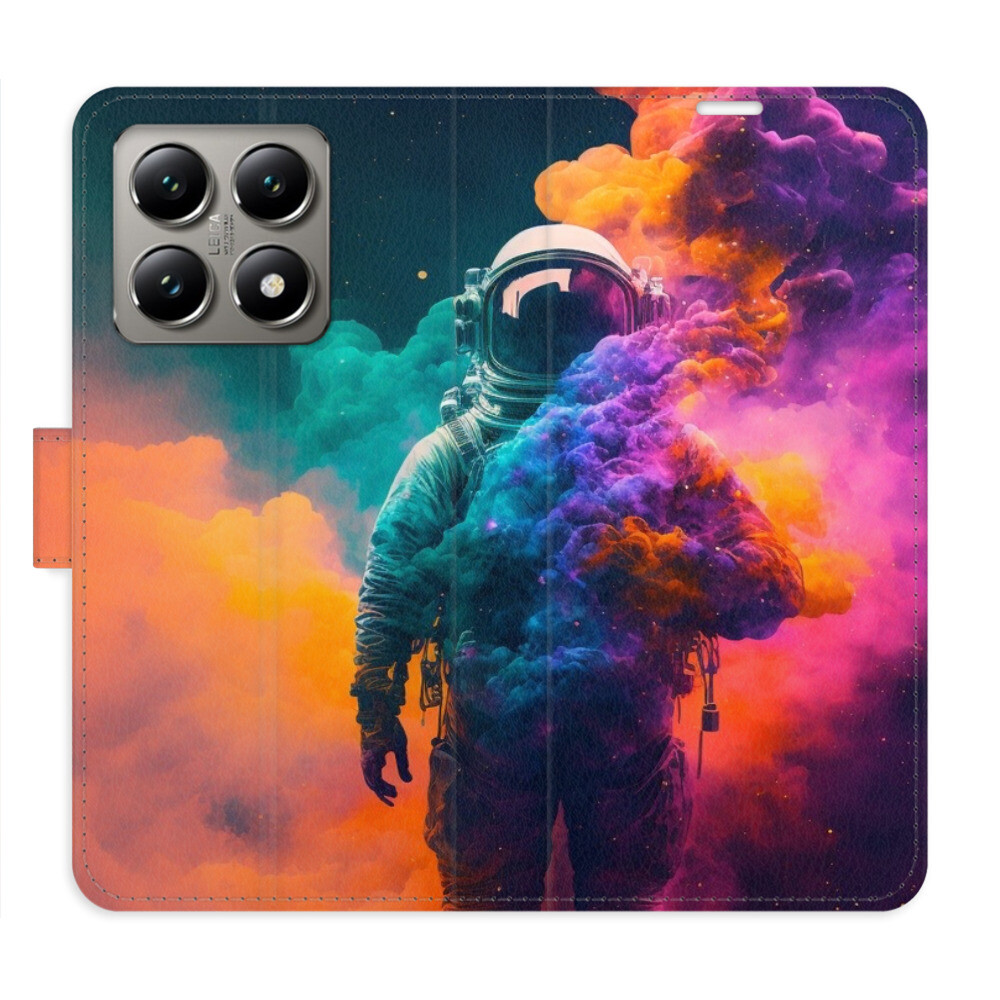 Flipové puzdro iSaprio - Astronaut in Colours 02 - Xiaomi 14T