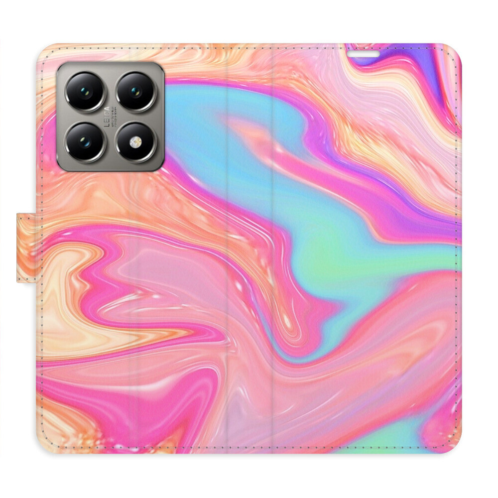 Flipové puzdro iSaprio - Abstract Paint 07 - Xiaomi 14T