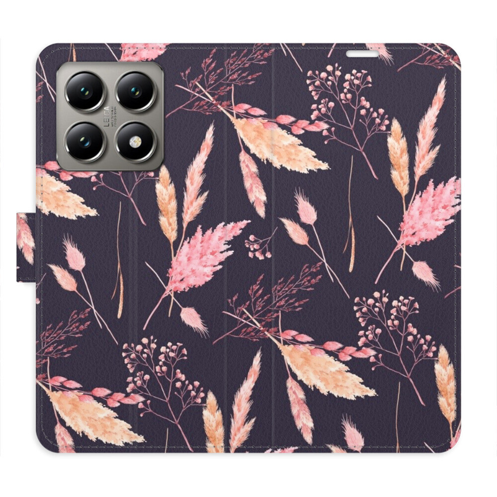 Flipové puzdro iSaprio - Ornamental Flowers 02 - Xiaomi 14T Pro