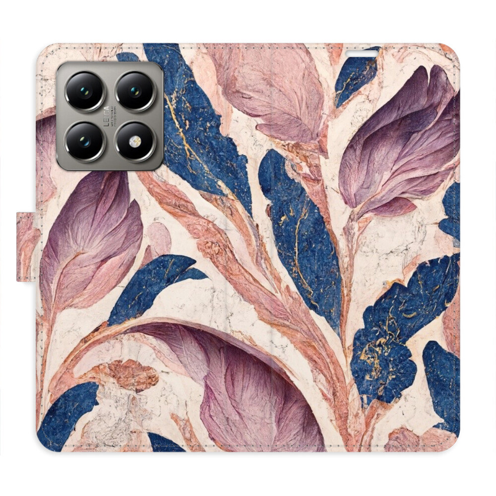 Flipové puzdro iSaprio - Old Leaves 02 - Xiaomi 14T Pro