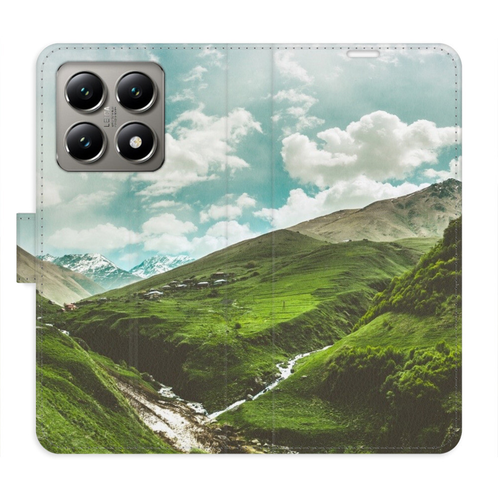 Flipové puzdro iSaprio - Mountain Valley - Xiaomi 14T Pro