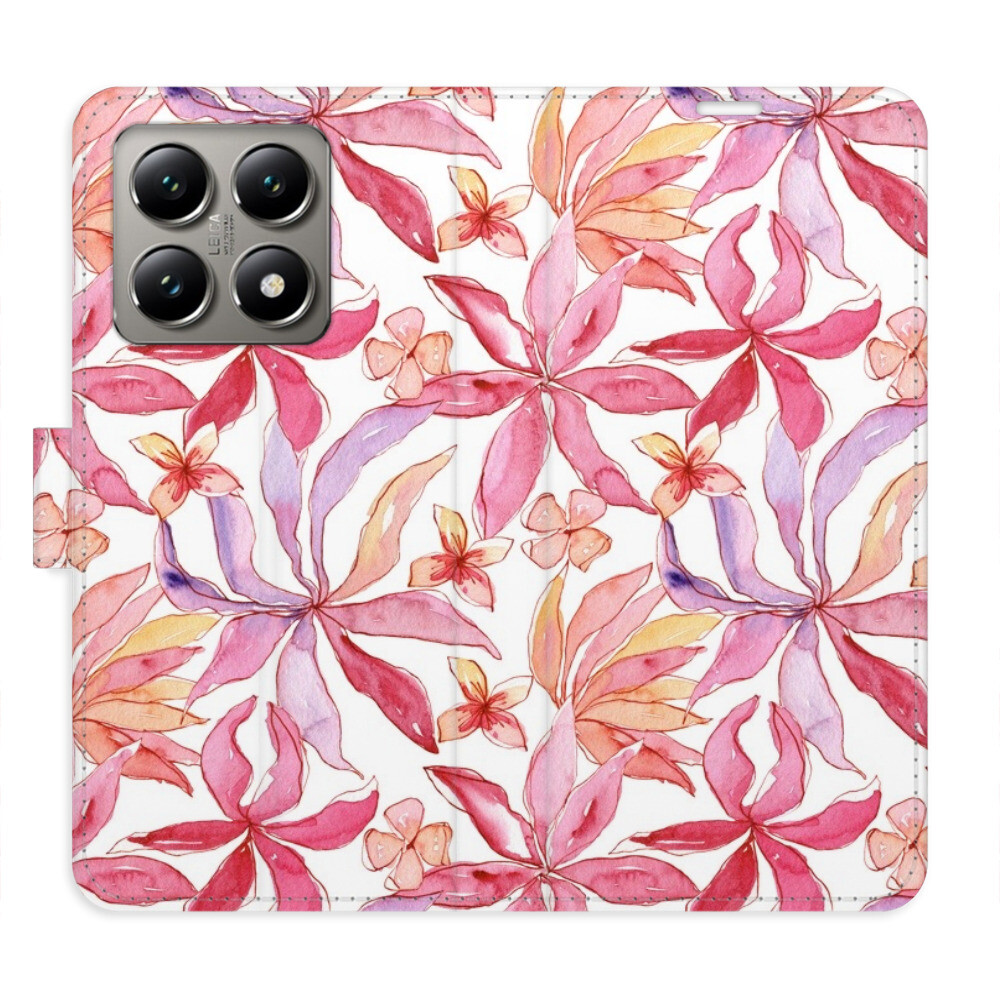 Flipové puzdro iSaprio - Flower Pattern 10 - Xiaomi 14T Pro