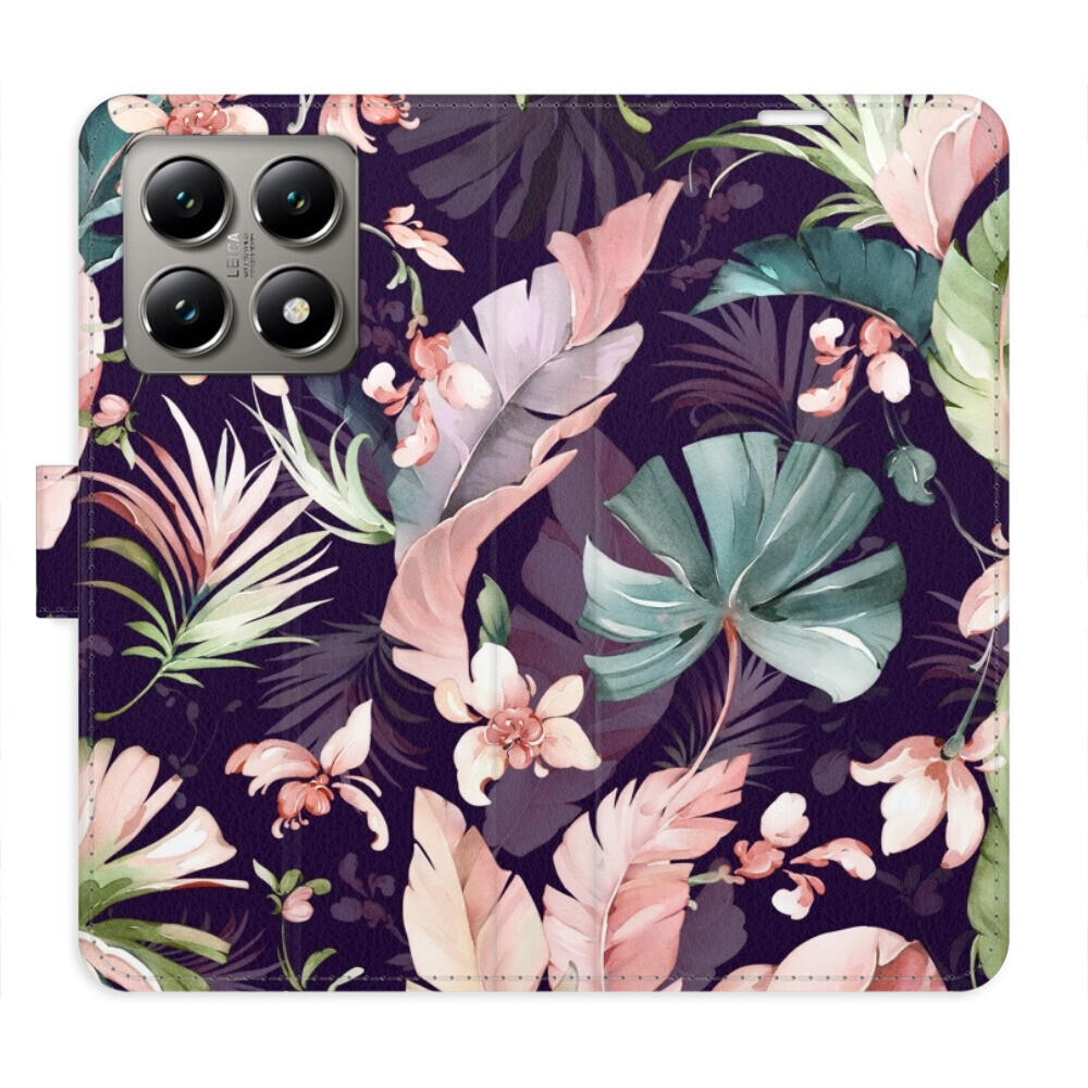 Flipové puzdro iSaprio - Flower Pattern 08 - Xiaomi 14T Pro
