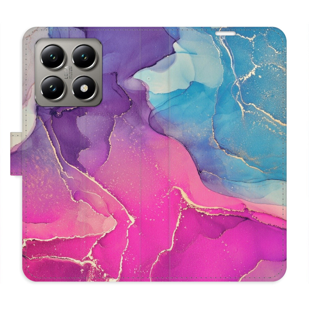 Flipové puzdro iSaprio - Colour Marble 02 - Xiaomi 14T Pro