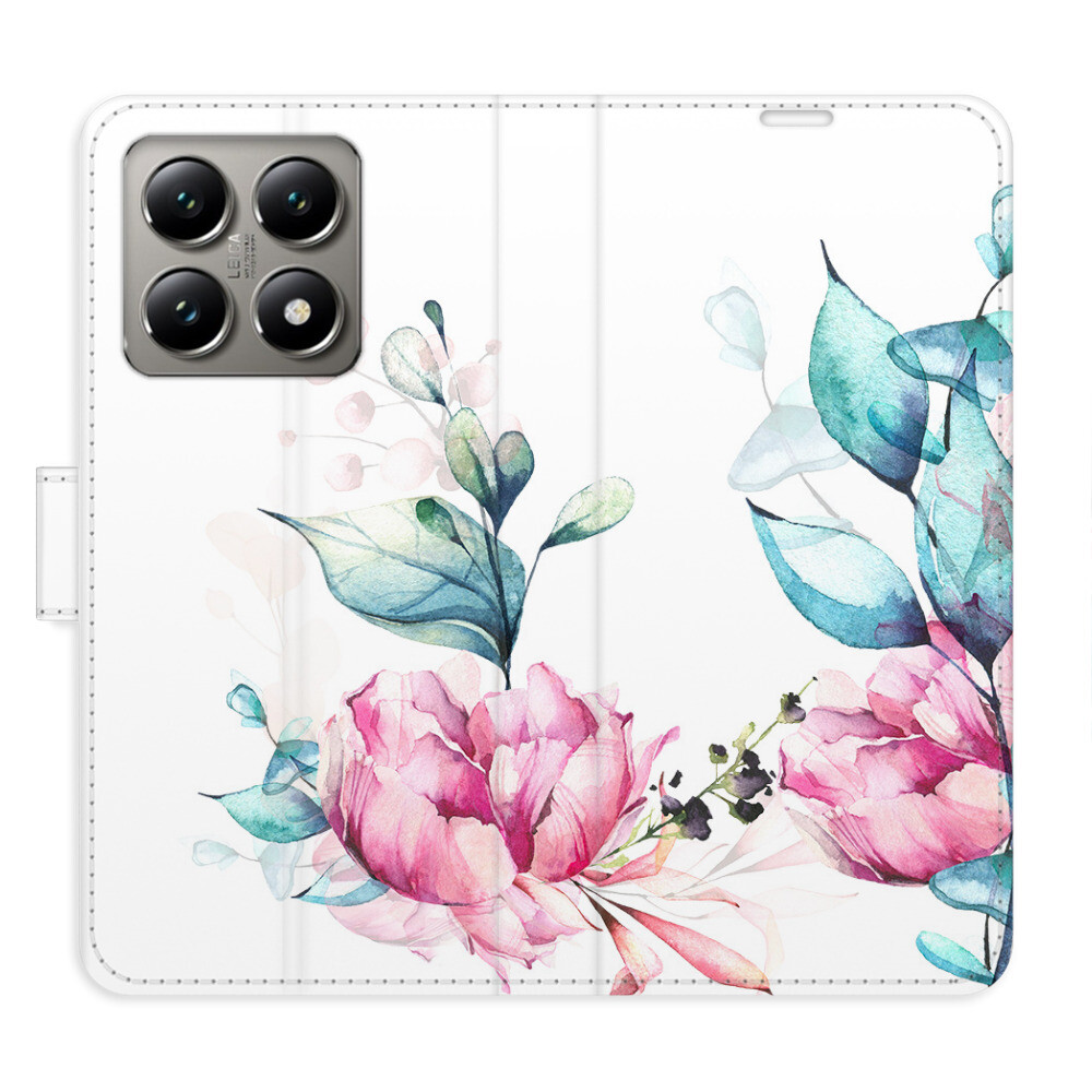 Flipové puzdro iSaprio - Beautiful Flower - Xiaomi 14T Pro