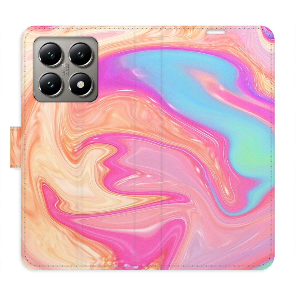 Flipové puzdro iSaprio - Abstract Paint 07 - Xiaomi 14T Pro