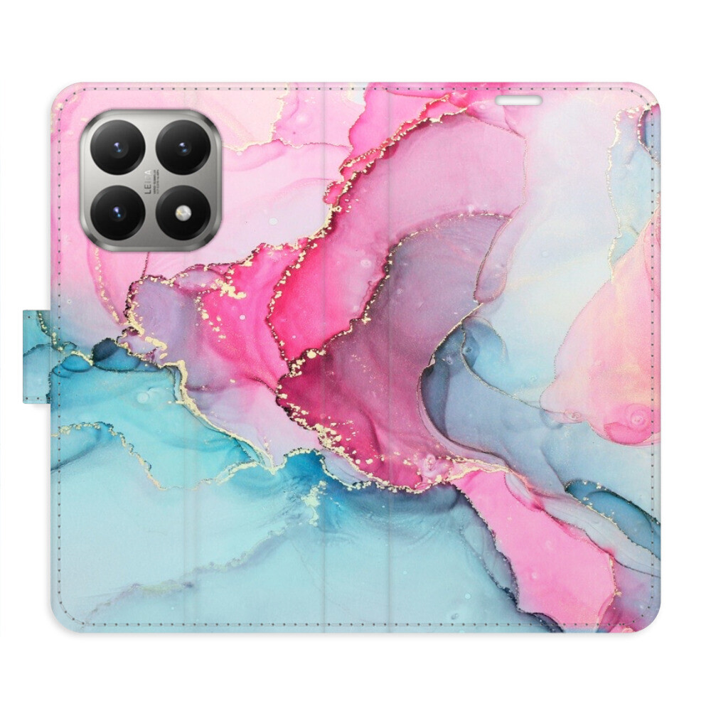 Flipové puzdro iSaprio - PinkBlue Marble - Xiaomi 15T