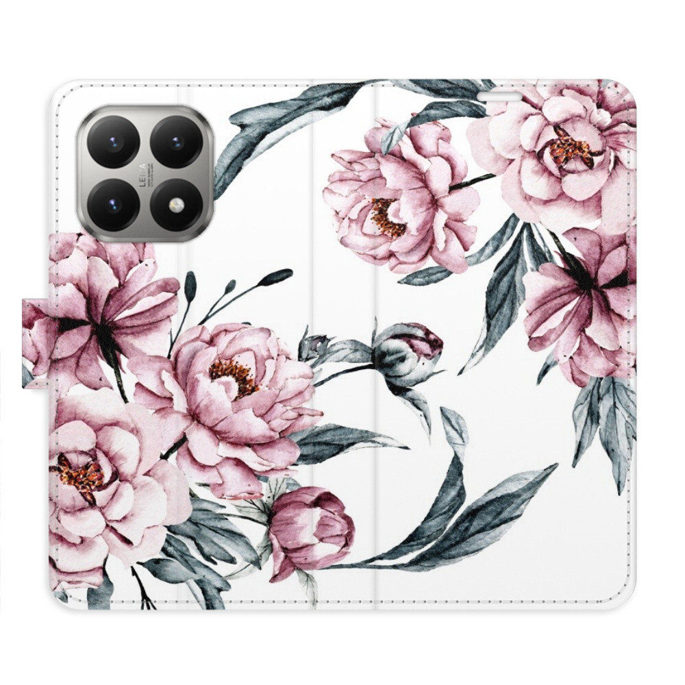 Flipové puzdro iSaprio - Pink Flowers - Xiaomi 15T