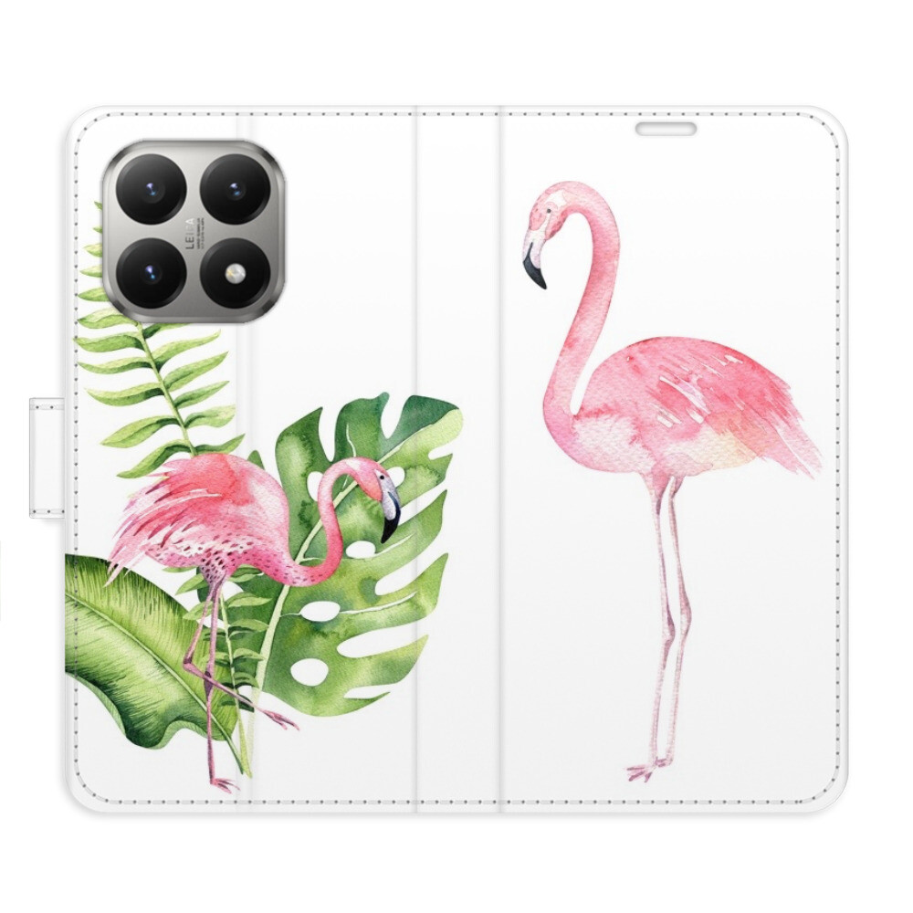 Flipové puzdro iSaprio - Flamingos - Xiaomi 15T