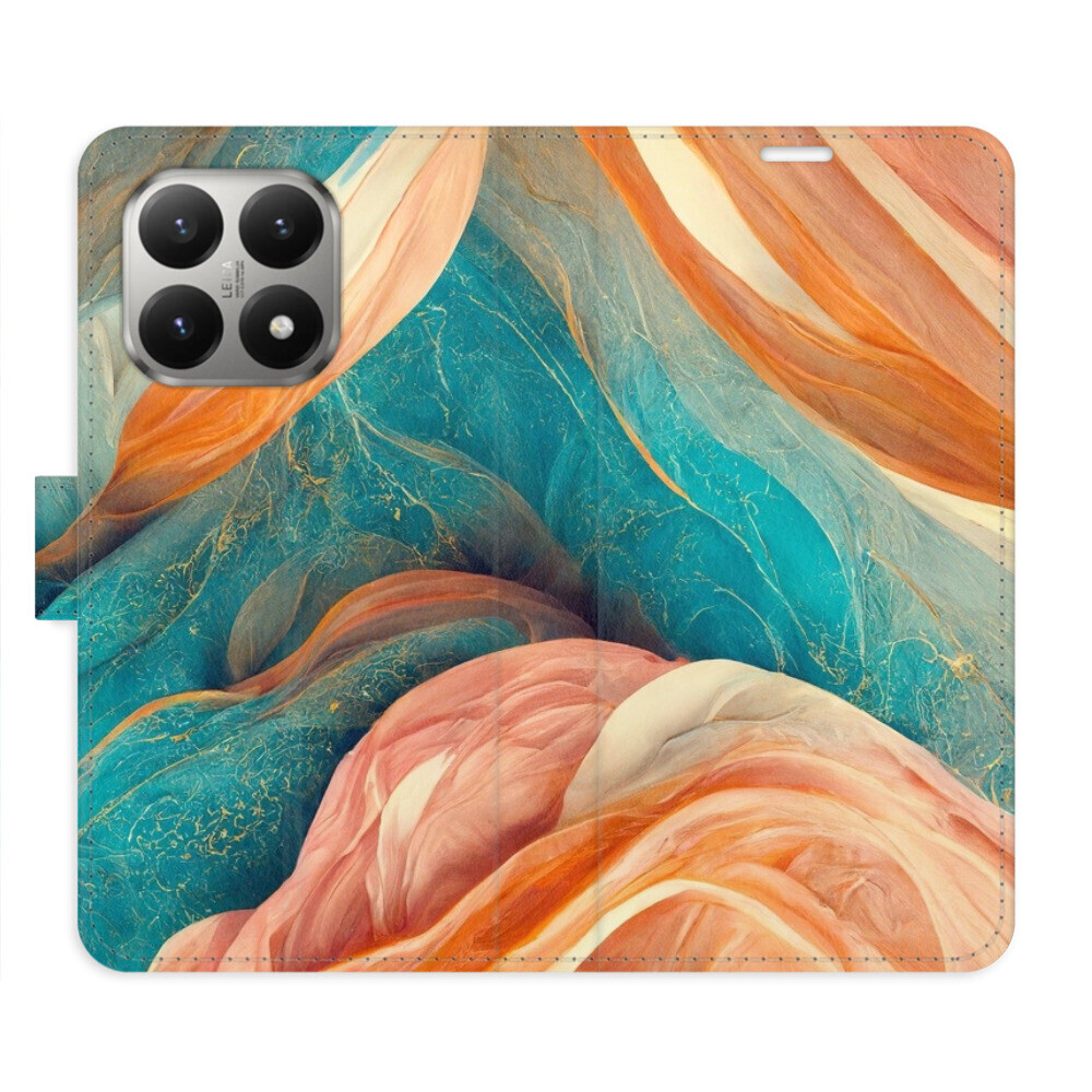 Flipové puzdro iSaprio - Blue and Orange - Xiaomi 15T