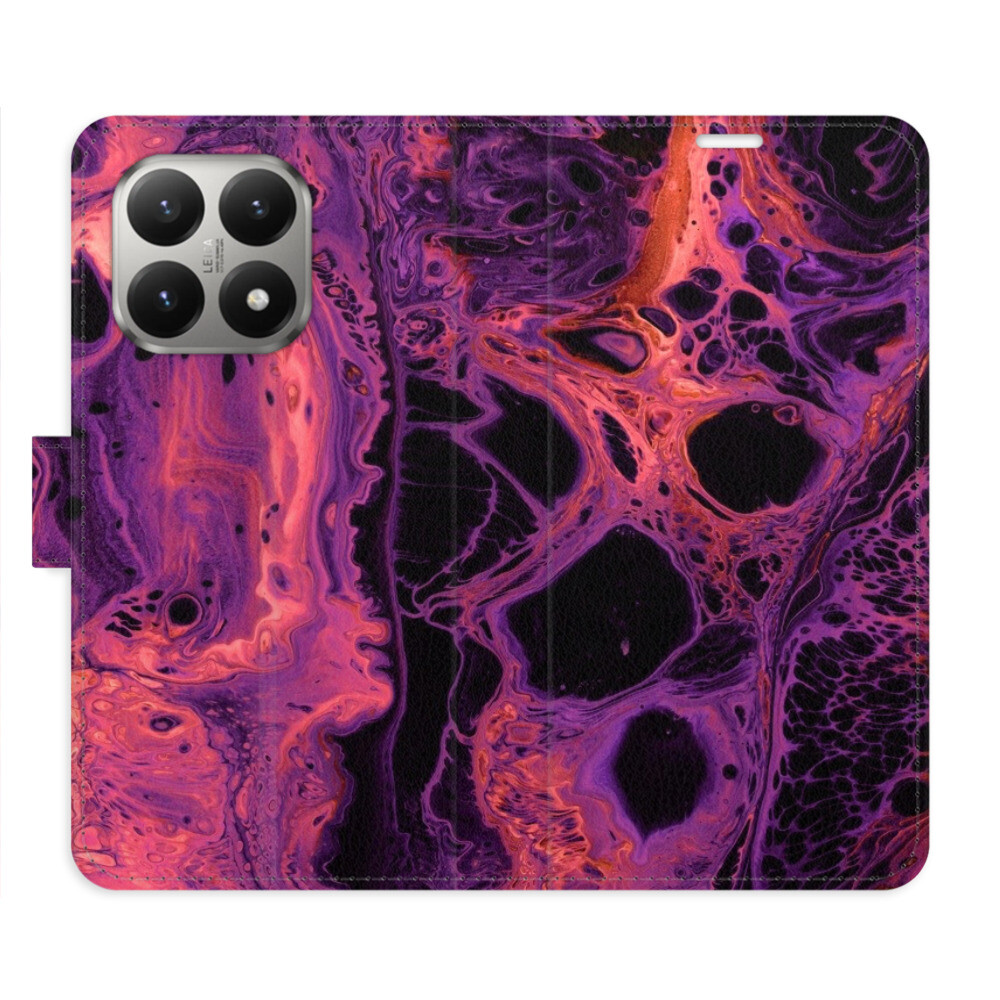 Flipové puzdro iSaprio - Abstract Dark 02 - Xiaomi 15T