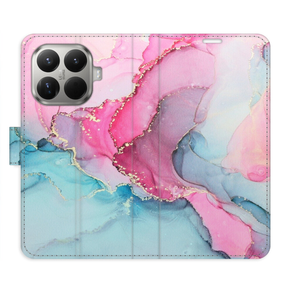 Flipové puzdro iSaprio - PinkBlue Marble - Xiaomi 15T Pro