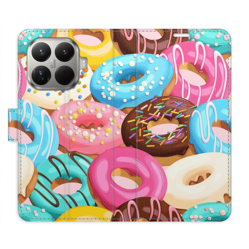 Flipové puzdro iSaprio - Donuts Pattern 02 - Xiaomi 15T Pro