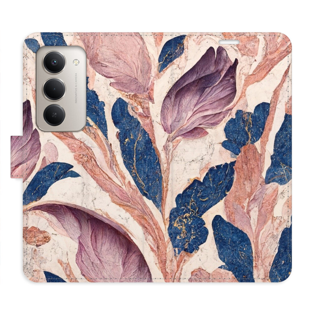 Flipové puzdro iSaprio - Old Leaves 02 - Xiaomi Redmi 15