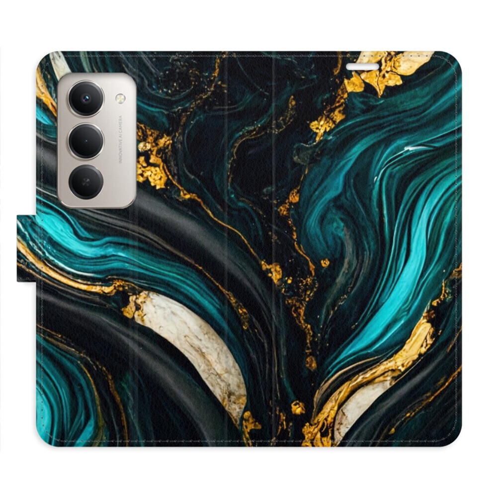 Flipové puzdro iSaprio - Dark Paint - Xiaomi Redmi 15