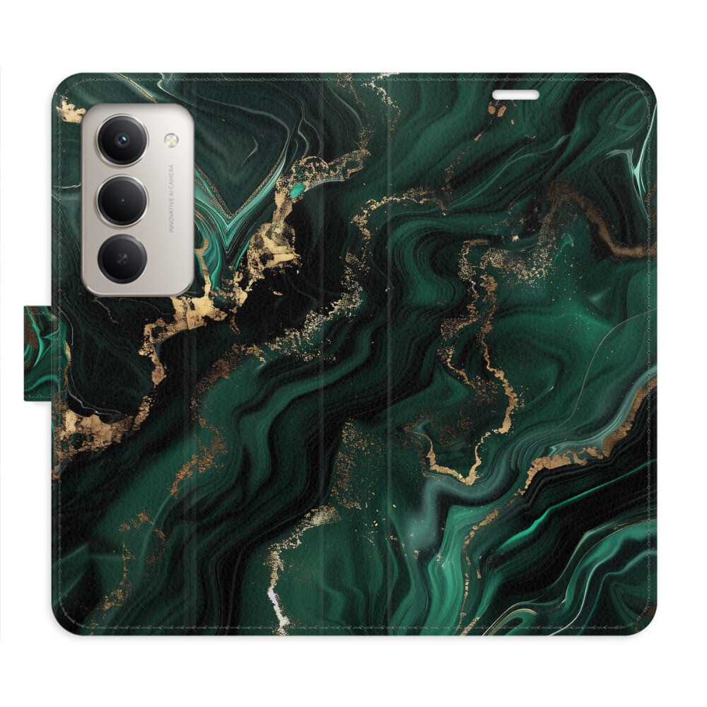 Flipové puzdro iSaprio - Emerald 02 - Xiaomi Redmi 15 5G