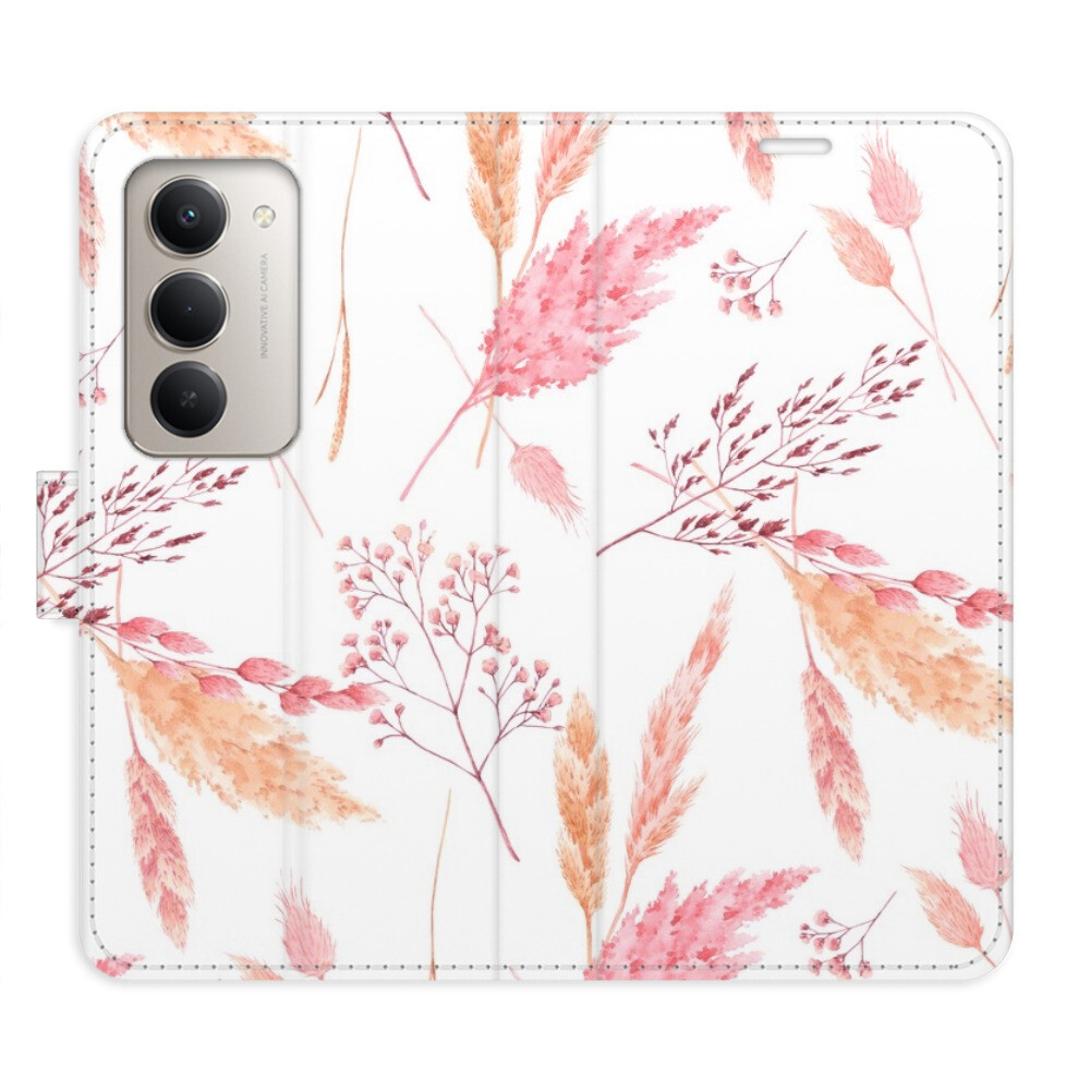 Flipové puzdro iSaprio - Ornamental Flowers - Xiaomi Redmi 15 5G