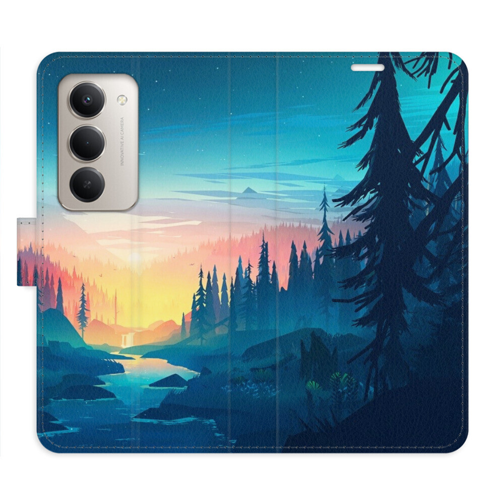 Flipové puzdro iSaprio - Magical Landscape - Xiaomi Redmi 15 5G