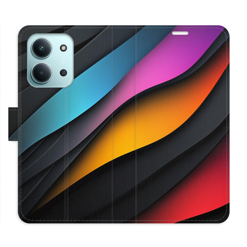 Flipové puzdro iSaprio - Color Waves - Xiaomi Redmi 15C