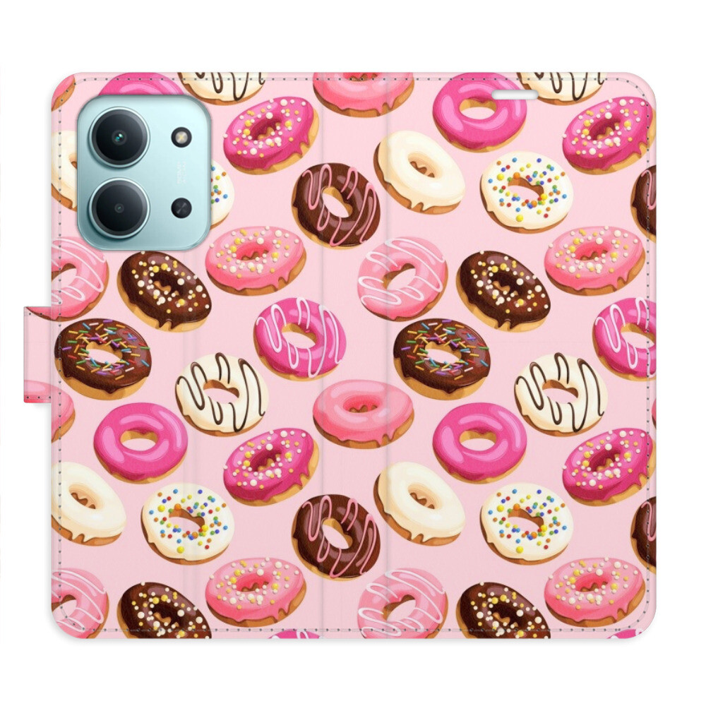 Flipové puzdro iSaprio - Donuts Pattern 03 - Xiaomi Redmi 15C