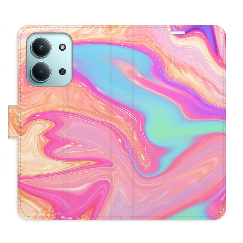 Flipové puzdro iSaprio - Abstract Paint 07 - Xiaomi Redmi 15C