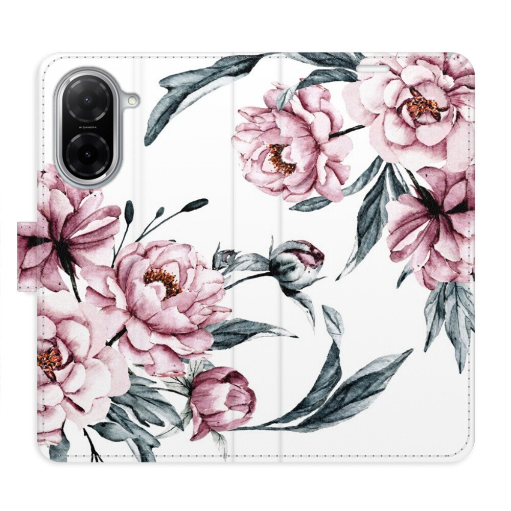 Flipové puzdro iSaprio - Pink Flowers - Xiaomi Redmi A5