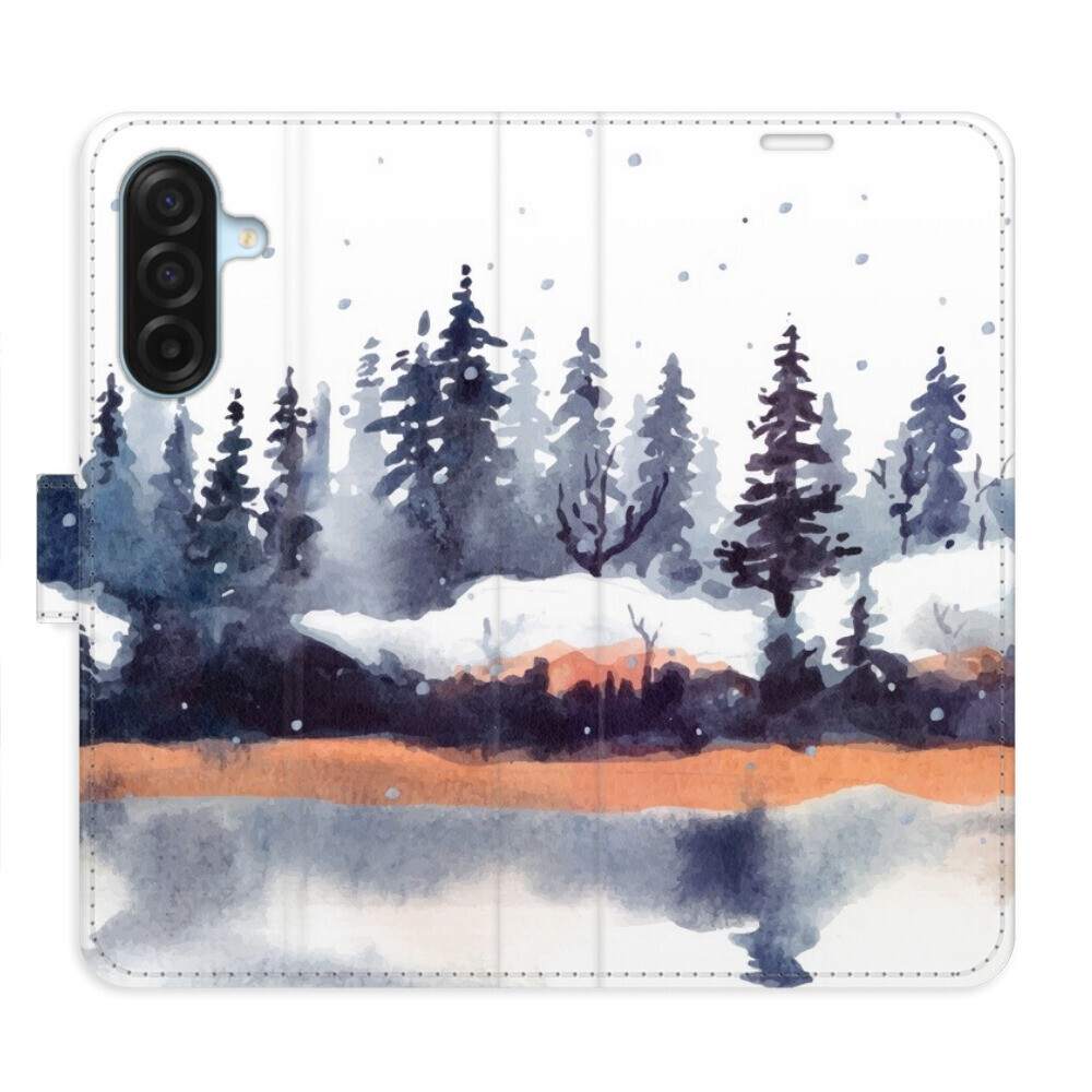 Flipové puzdro iSaprio - Winter 02 - Samsung Galaxy A17 / A17 5G