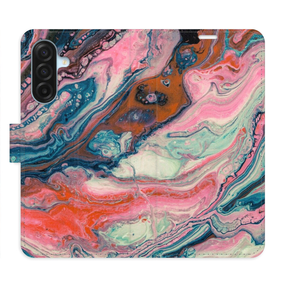 Flipové puzdro iSaprio - Retro Paint - Samsung Galaxy A17 / A17 5G