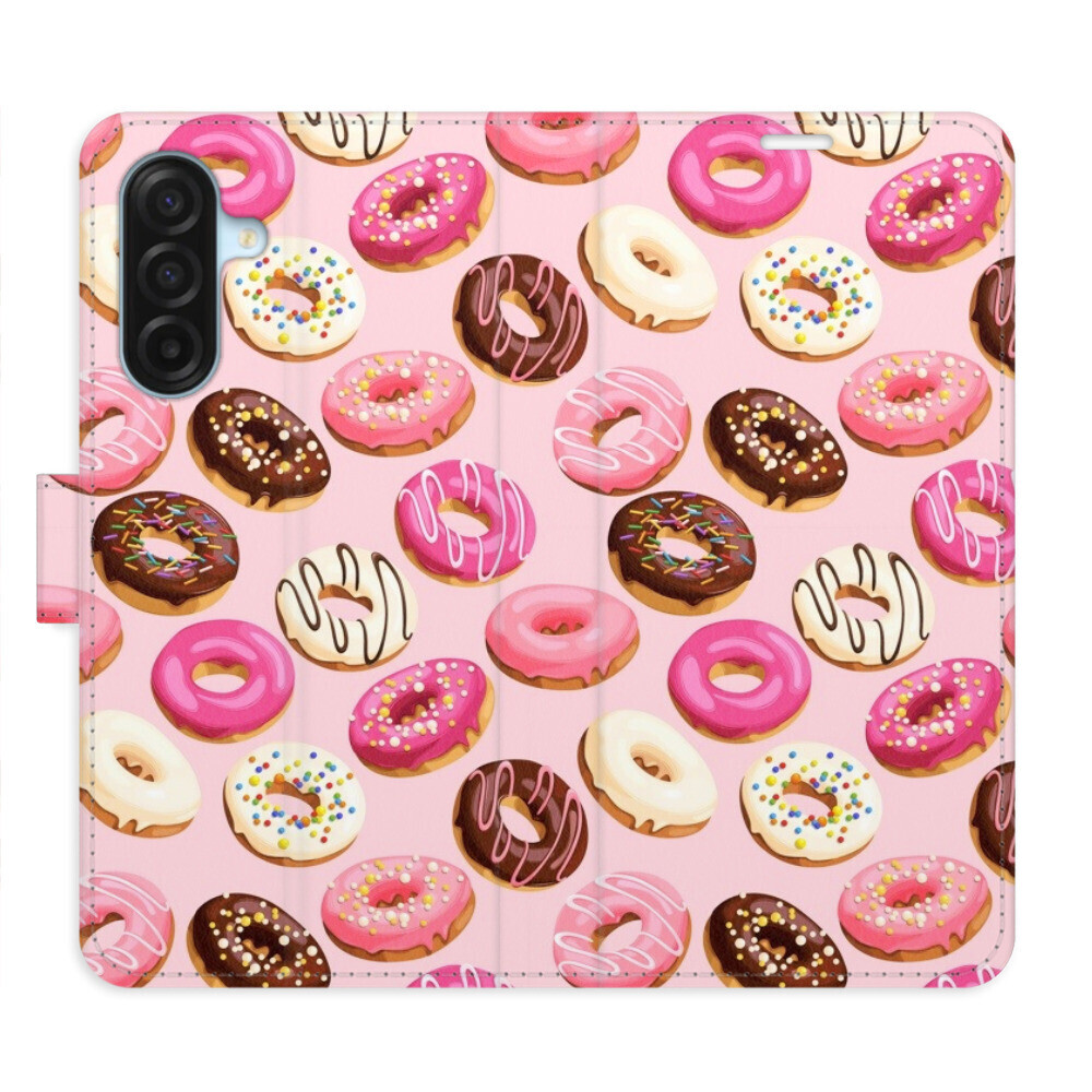 Flipové puzdro iSaprio - Donuts Pattern 03 - Samsung Galaxy A17 / A17 5G