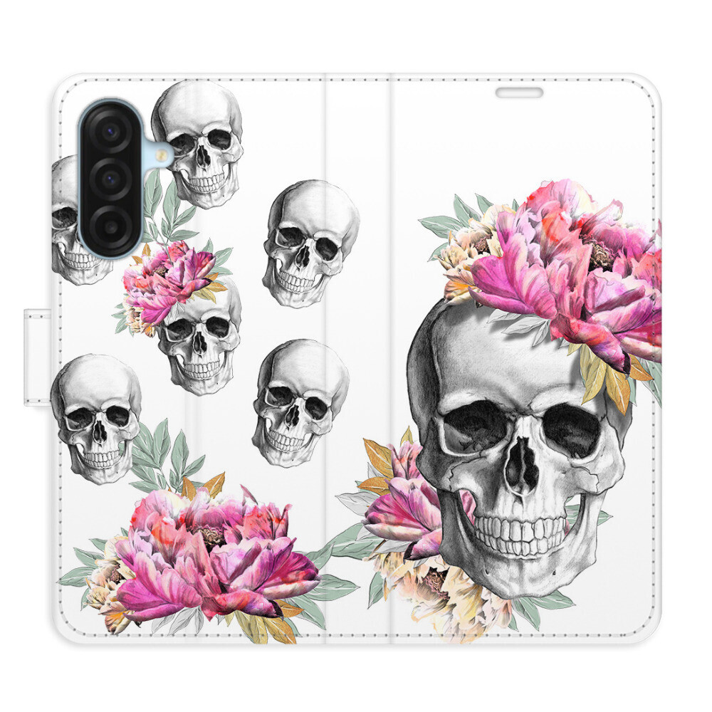 Flipové puzdro iSaprio - Crazy Skull - Samsung Galaxy A17 / A17 5G