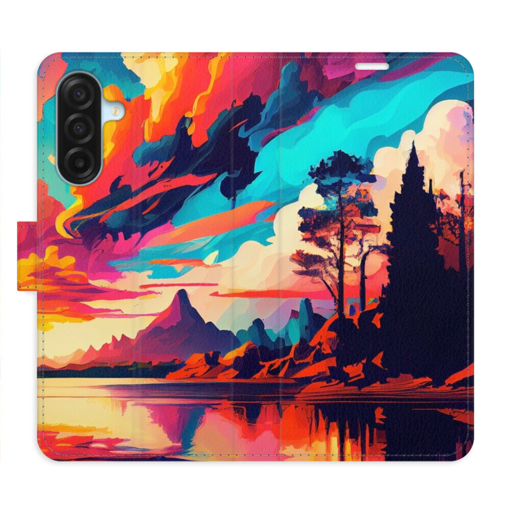 Flipové puzdro iSaprio - Colorful Mountains 02 - Samsung Galaxy A17 / A17 5G