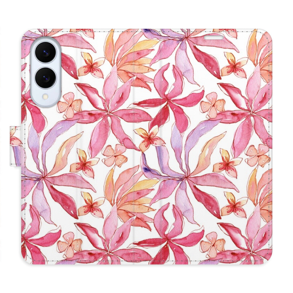 Flipové puzdro iSaprio - Flower Pattern 10 - Samsung Galaxy S25 Edge