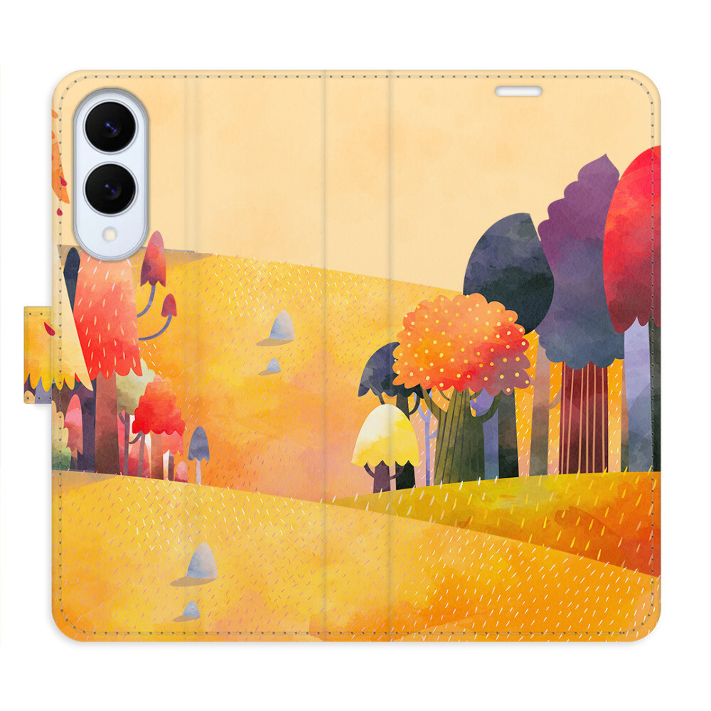 Flipové puzdro iSaprio - Autumn Forest - Samsung Galaxy S25 Edge