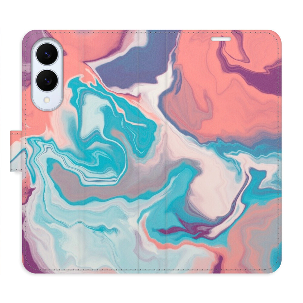 Flipové puzdro iSaprio - Abstract Paint 06 - Samsung Galaxy S25 Edge