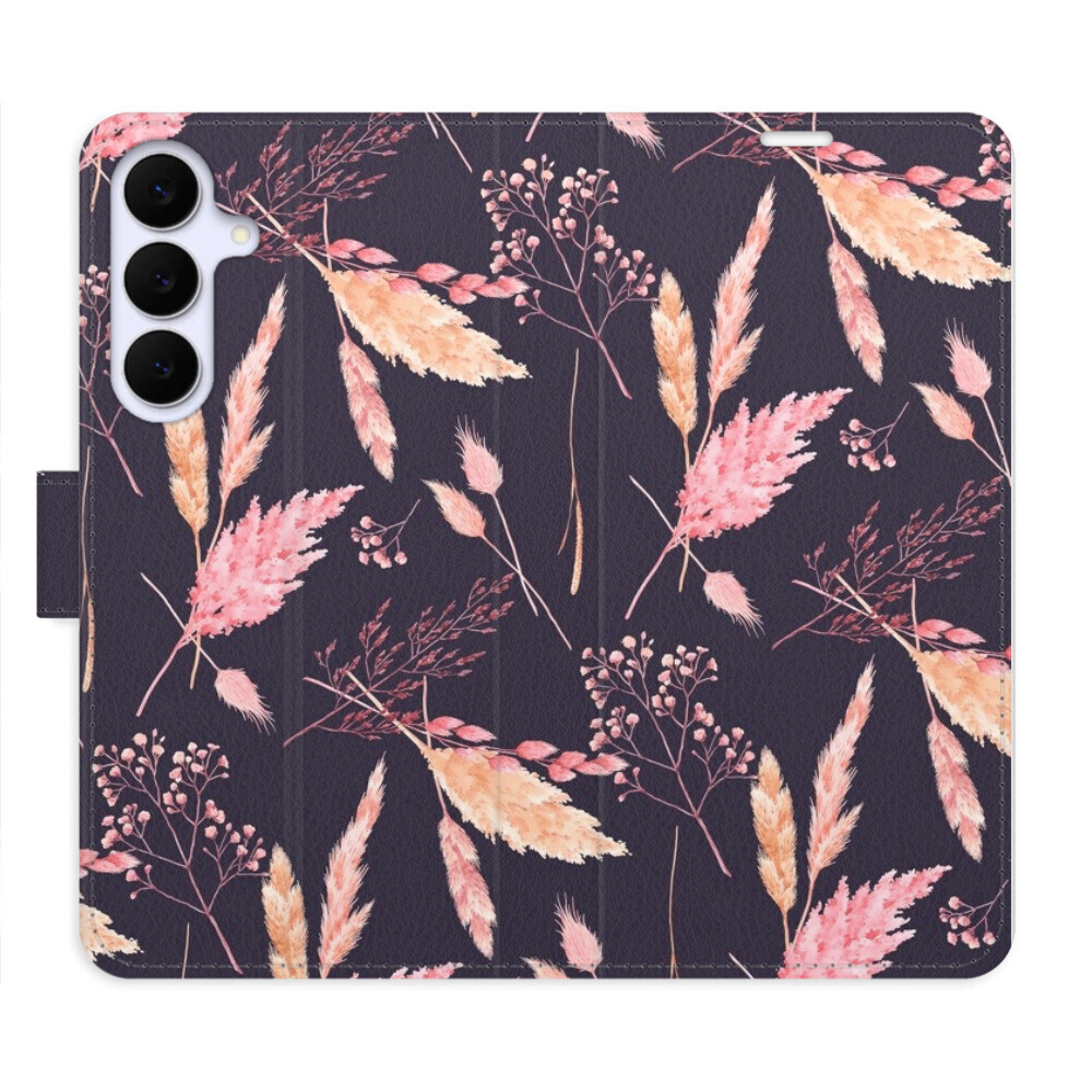 Flipové puzdro iSaprio - Ornamental Flowers 02 - Samsung Galaxy S25 FE