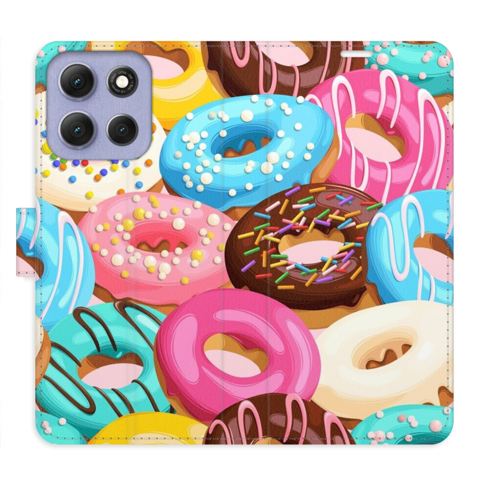 Flipové puzdro iSaprio - Donuts Pattern 02 - Motorola Moto G86 5G