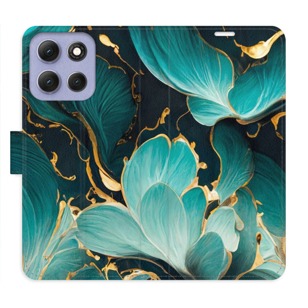 Flipové puzdro iSaprio - Blue Flowers 02 - Motorola Moto G86 5G