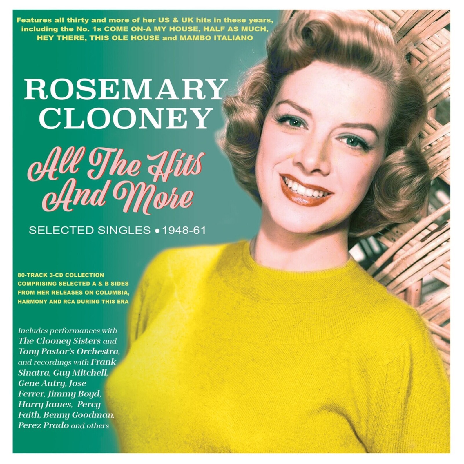 Rosemary Clooney, ALL THE HITS AND MORE - SELECTED SINGLES 1948-61, CD