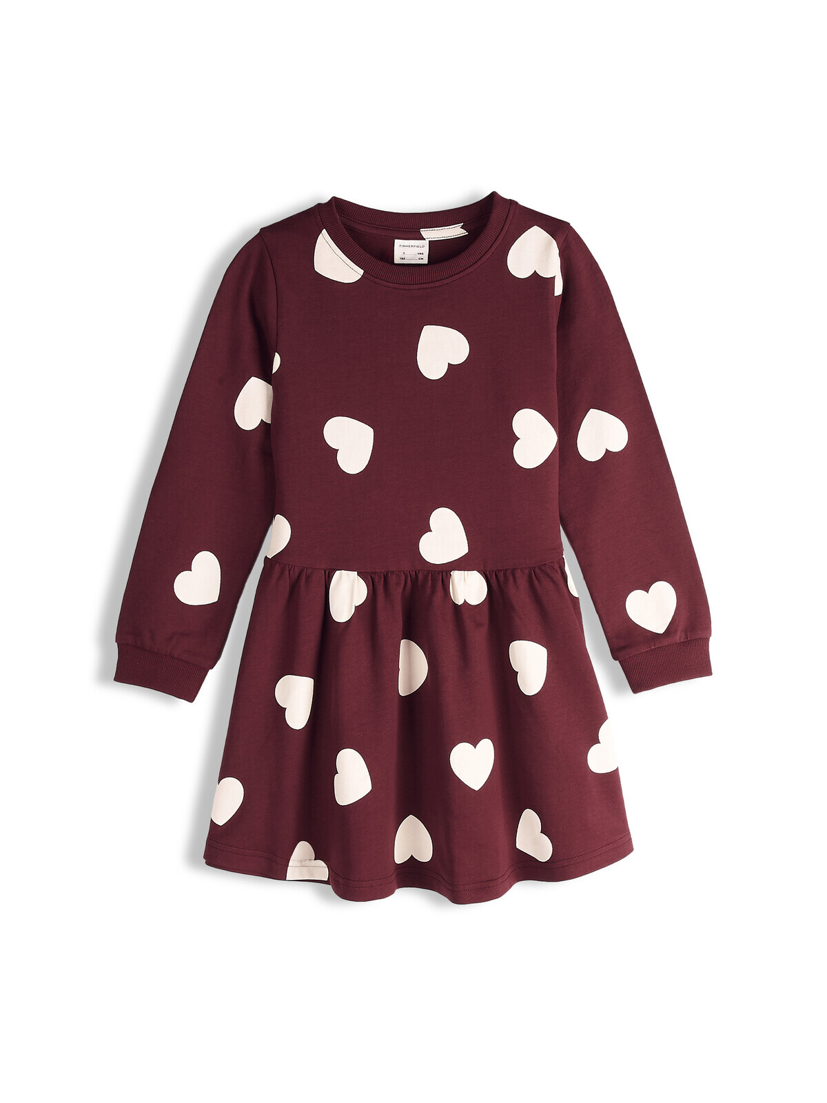 GATE Mikinové šaty s potlačou