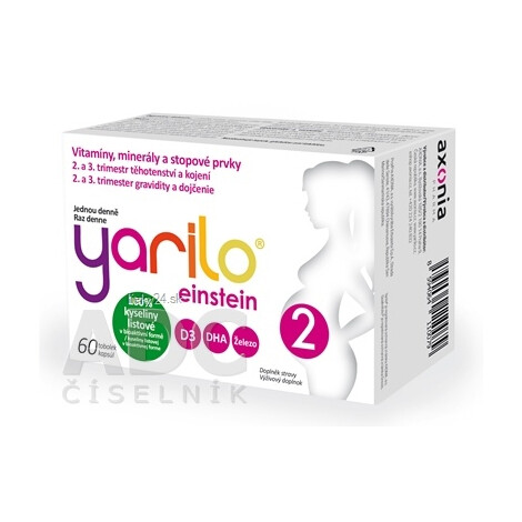 YARILO einstein 2. a 3. trimester tehotenstva a dojčenie 60ks