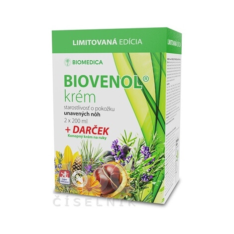 Biomedica Biovenol krém 2 x 200 ml
