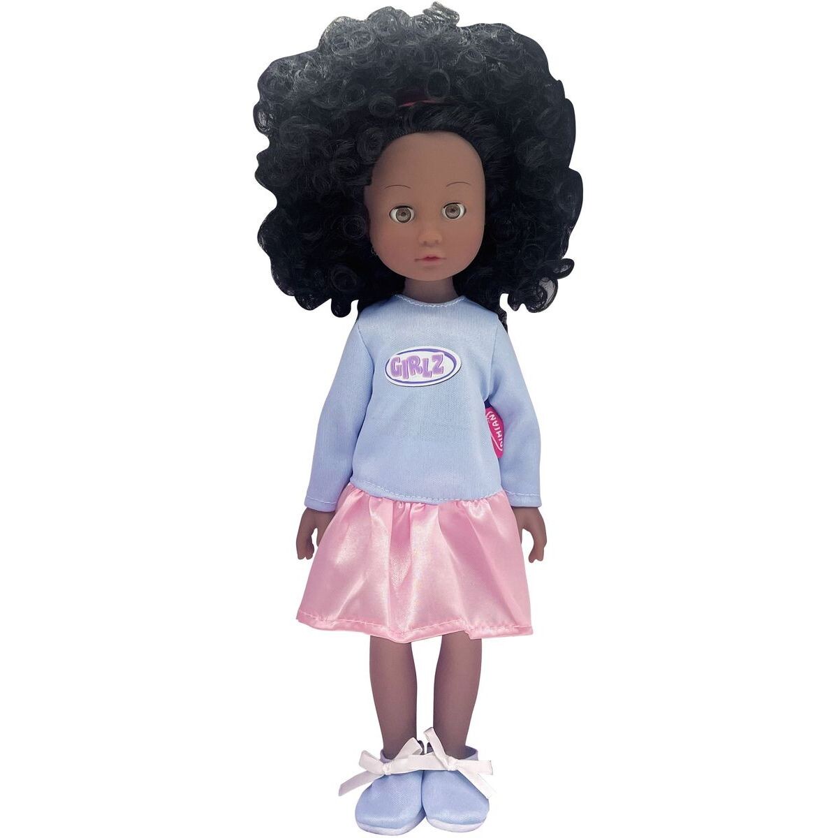 Dimian Bambolina 35 cm černé vlasy