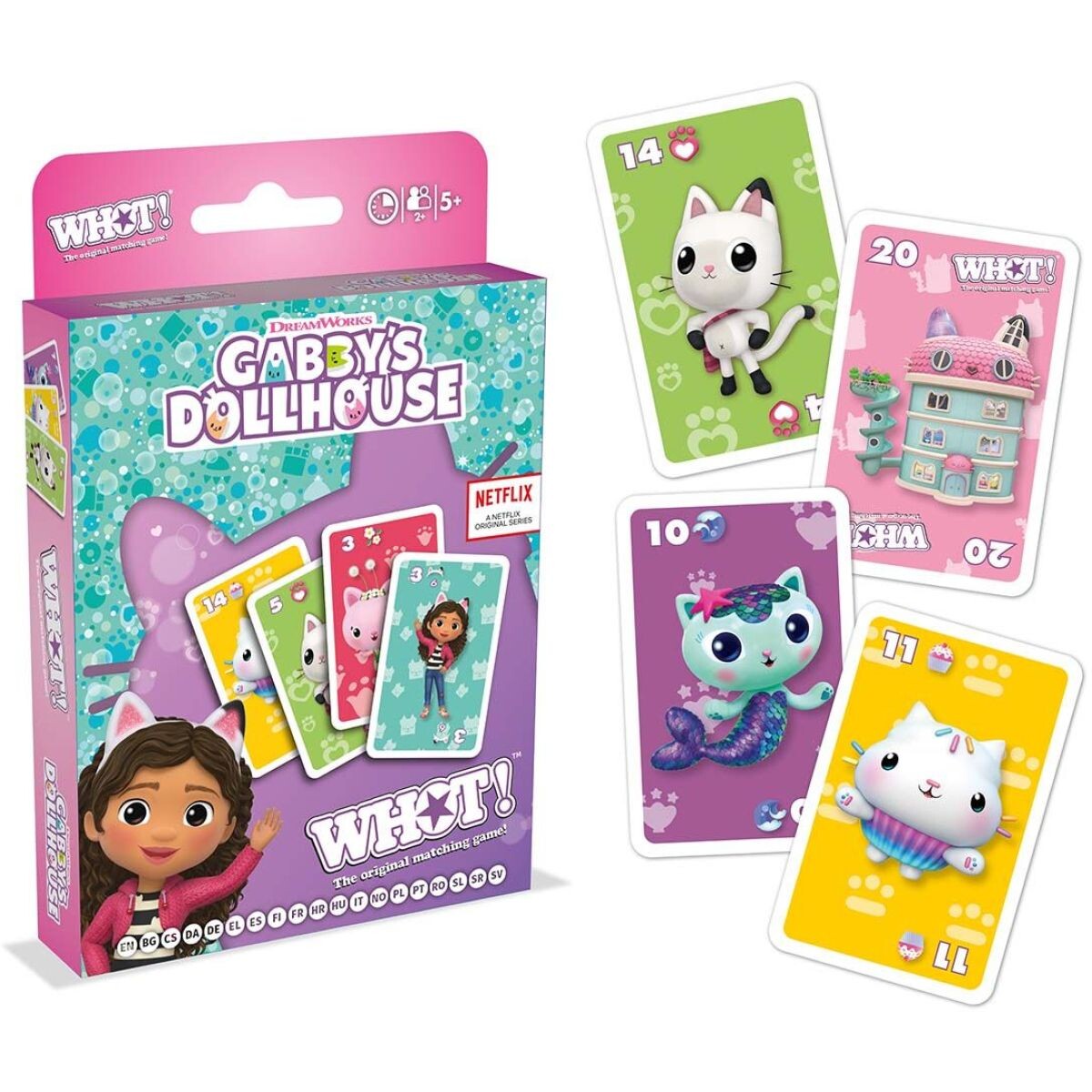 Alltoys Spoločenská hra WHOT Gabinčin kúzelný domček