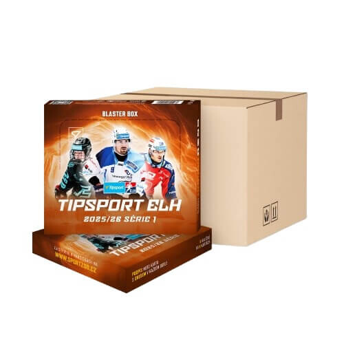 Sportzoo Hokejové karty Tipsport ELH 25/26 Blaster Case 1. séria
